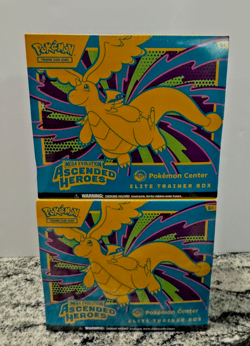 Ascended Heroes Pokemon Center Elite Trainer Box Sealed Lot Of 2 ETB - Image 1