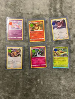Pokemon 6 Card Lot NM Cosmos Holo & Promos Eevee, Sylveon, Flareon, etc. - Image 1