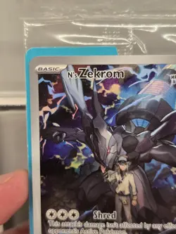 N's Zekrom 031 Ascended Heroes Promo Pokemon Center Stamped SEALED PC Exclusive - Image 2