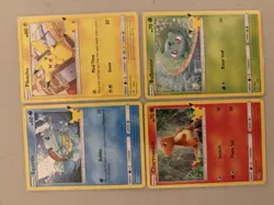 Pokemon TCG Pikachu Bulbasaur Squirtle Charmander McDonalds Lot 25th Anniversary - Image 1