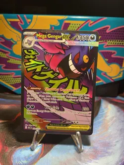 Ascended Heroes Mega Gengar Ex Mega Rare Pokemon Card MINT 269/217 - Image 1