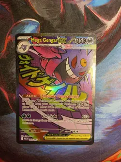 Ascended Heroes Mega Gengar Ex Mega Rare Pokemon Card MINT 269/217 - Image 2