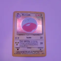 Pokemon TCG Electrode Jungle 2/64 Holo Unlimited Holo Rare No Symbol - Image 1