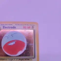 Pokemon TCG Electrode Jungle 2/64 Holo Unlimited Holo Rare No Symbol - Image 2