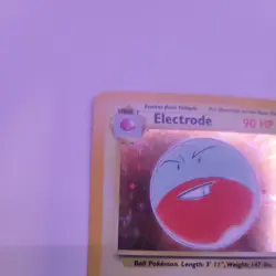 Pokemon TCG Electrode Jungle 2/64 Holo Unlimited Holo Rare No Symbol - Image 3