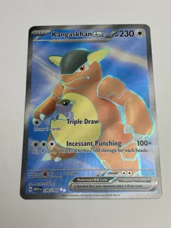 Pokemon TCG Kangaskhan EX Ultra Rare Card 190/165 Scarlet & Violet 151 Series NM - Image 1
