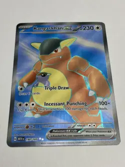 Pokemon TCG Kangaskhan EX Ultra Rare Card 190/165 Scarlet & Violet 151 Series NM - Image 2
