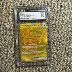 Pokemon TCG Walking Wake EX 178/131 Hyper Rare Prismatic Evolutions Cgc 10 - Image 1