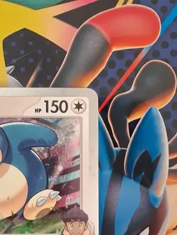 Pokemon Journey Together Hop’s Snorlax GameStop Promo Stamped 117/159 LP - Image 3