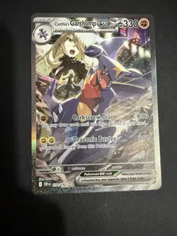 Cynthia’s Garchomp Ex #232/182 - 2025 Pokemon Sv: Destined Rivals - NM+ - Image 1