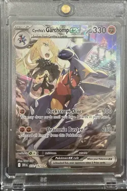 Cynthia’s Garchomp Ex #232/182 - 2025 Pokemon Sv: Destined Rivals - NM+ - Image 2