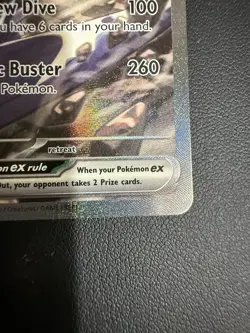 Cynthia’s Garchomp Ex #232/182 - 2025 Pokemon Sv: Destined Rivals - NM+ - Image 4