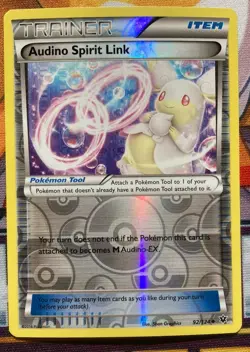 Audino Spirit Link 92/124 Pokemon Fates Collide Reverse Holo Uncommon TCG LP - Image 1