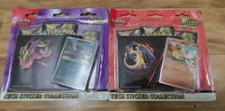 Pokemon Ascended Heroes Tech Sticker (Gastly/Charmander)- Lot of X2 New/Sealed - Image 1