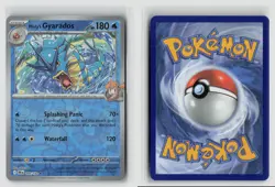 MISTY'S GYARADOS 049/182 REVERSE HOLO DESTINED RIVALS POKEMON TCG NM - Image 3