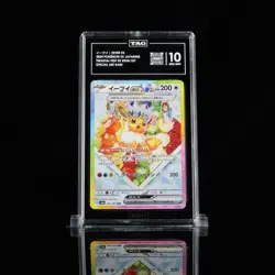2024 Pokemon SV Terastal Festival Japanese 224/187 Eevee EX SAR TAG 10 - Image 1