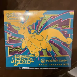 Pokemon TCG: Ascended Heroes Pokemon Center Exclusive ETB - FACTORY SEALED - Image 1