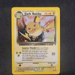 Dark Raichu 7/110 — Pokemon Legendary Collection (2002) — Holo — NM+ - Image 1