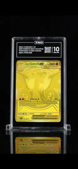 Pokemon Mega Gold Charizard EX 130/94 - Image 1