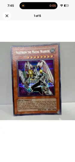 Bundle for Alvinvanti0 - Vintage Yu-Gi-Oh! Holo Card Lot and Valkyrion card - Image 1