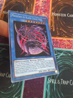 Yu-Gi-Oh! Magician of Black Chaos MAX TN19-EN002 Prismatic Secret Limited NM - Image 2