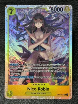 Nico Robin EB03-055 - One Piece TCG: Extra Booster: Heroines Edition English NM - Image 1