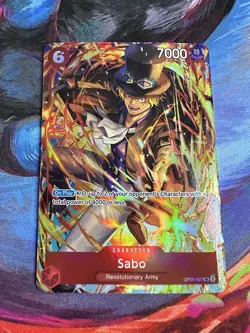 One Piece Sabo OP05-007 Volume 5 Illustration Box Promo - Image 1