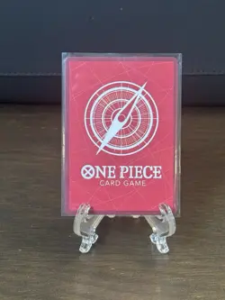 One Piece Portgas D. Ace Alt Art Leader OP13-002 L English Carrying on His Will - Image 2