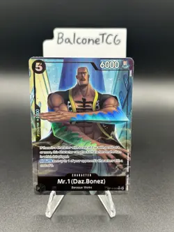 Mr.1 (Daz.Bonez) (Alternate Art) OP14-090 The Azure Sea's Seven Foil - Image 3
