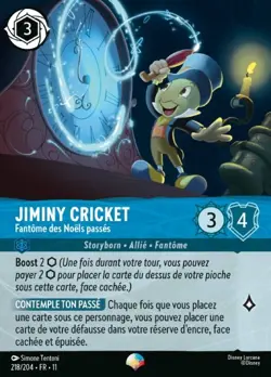 Lorcana - Jiminy Cricket - Fantome des Noels passes - MINT/NMINT - FR - FOIL - Image 1
