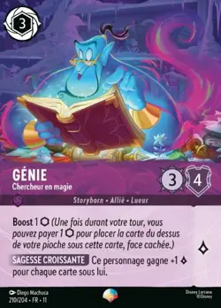 Lorcana - Genie - Chercheur en magie - MINT/NMINT - FR - FOIL - Image 1