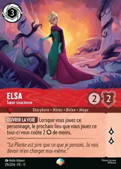 Lorcana - Elsa - Sœur soucieuse - Givresort Chapitre 11 - MINT/NMINT - FR - FOIL - Image 1