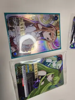 Union arena UA Asuna winner & Sealed c Geass CC Promo Cards English - Image 3