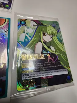 Union arena UA Asuna winner & Sealed c Geass CC Promo Cards English - Image 5