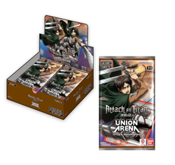 Bandai - Union Arena: Attack on Titan Booster Box UE10BT (FACTORY SEALED) - Image 1
