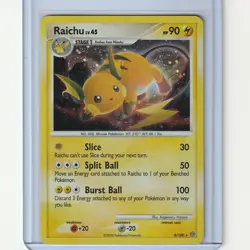 Raichu LV.45 Pokemon Card Holo Rare 2008 Stormfront LP Card 8/100 - Image 1
