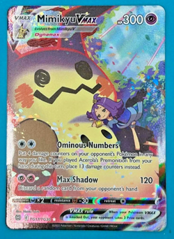 Mimikyu VMAX TG17/TG30 Brilliant Stars Trainer Gallery Ultra Rare Pokemon Card - Image 1