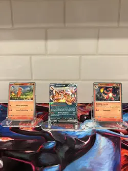 Charizard ex Holo #196 W Chameleon & Charmander SV Promo Cards Pokemon TCG - Image 1