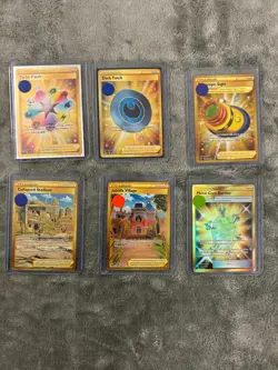 Pokemon 6 Card Lot NM Hyper Rare Trainers - Image 1