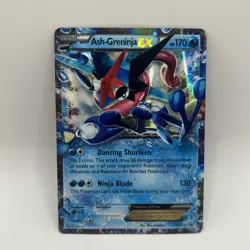 Ash-Greninja EX XY133 Holo Black Star Promo Pokemon TCG Card Ungraded - Image 1