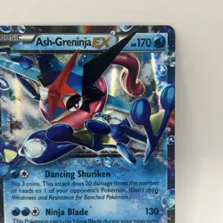 Ash-Greninja EX XY133 Holo Black Star Promo Pokemon TCG Card Ungraded - Image 2