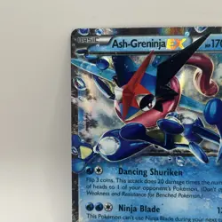 Ash-Greninja EX XY133 Holo Black Star Promo Pokemon TCG Card Ungraded - Image 3
