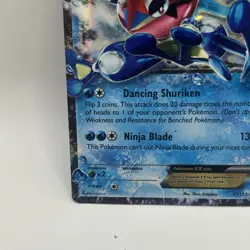 Ash-Greninja EX XY133 Holo Black Star Promo Pokemon TCG Card Ungraded - Image 4