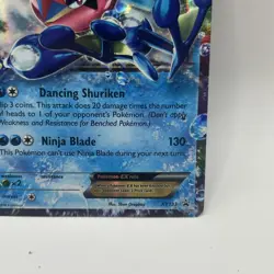 Ash-Greninja EX XY133 Holo Black Star Promo Pokemon TCG Card Ungraded - Image 5