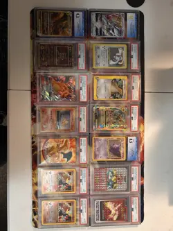 Pokemon Graded Card Lot- Charizards, PSA 1 lugia, Banddass, Gengar, Vintage - Image 1