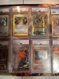 Pokemon Graded Card Lot- Charizards, PSA 1 lugia, Banddass, Gengar, Vintage - Image 3