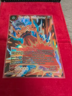 2025 Son Goku Ultra Mastery GOLD STAMP SR Foil Dragon Ball Super Card Game | NM - Image 3