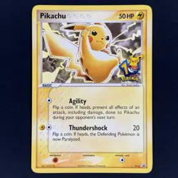 [LP] Pikachu 012 Promo Card 10th Anniversary Journey Across America 2006 - Image 1