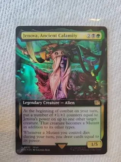 Jenova, Ancient Calamity (#493) - Extended Art FIN NM MTG - Image 1