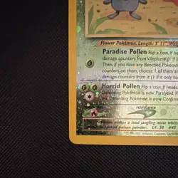 Pokemon Vileplume Holo Rare Southern Islands Stage 2 70 HP 17/18 TCG English - Image 5